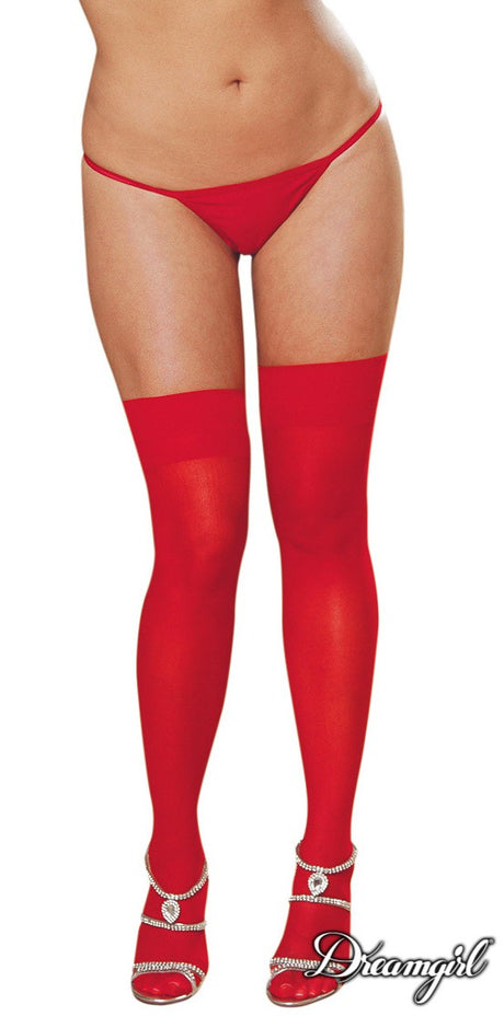 Sheer Thigh High Stocking with Back Seam Dreamgirl International - Boutique Séduction