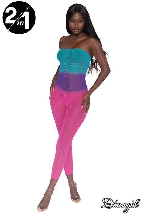 2 in 1 fishnet bodystocking Dreamgirl International - Boutique Séduction