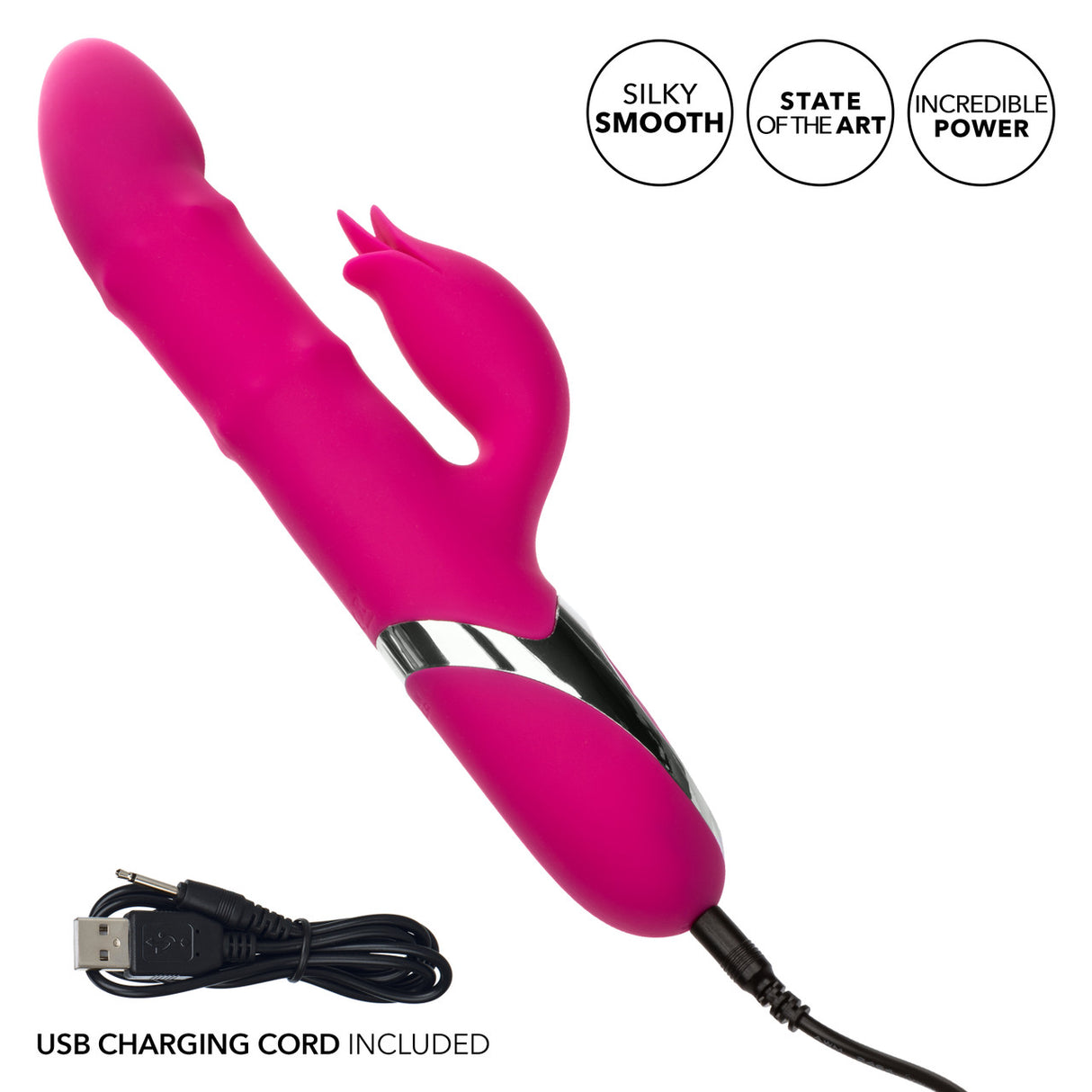 Embrace Beaded Up-and-Down Motion Vibrator Enchanted - Boutique Séduction