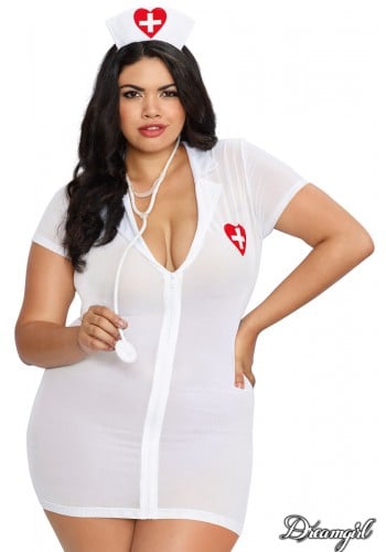 ER HOTTIE Nurse Costume Dreamgirl International - Boutique Séduction