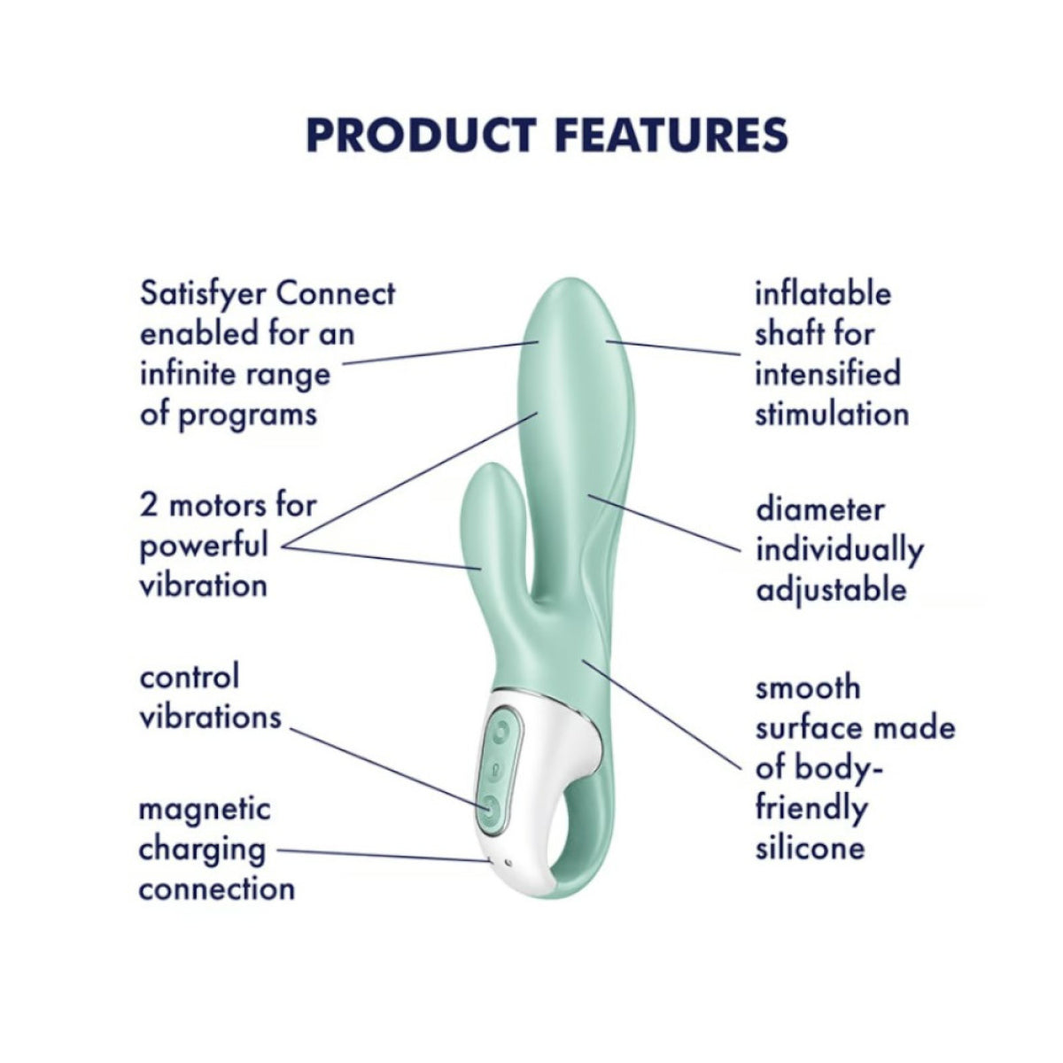 Air Pump Bunny 5+ Double Stimulation Vibrator