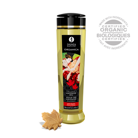 ORGANICA Organic Massage Oil Shunga - Boutique Séduction