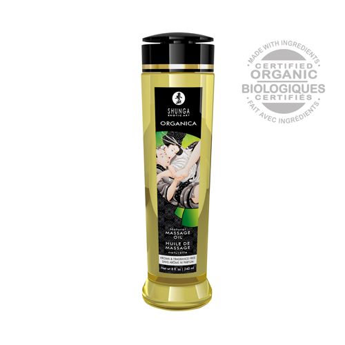 ORGANICA Organic Massage Oil Shunga - Boutique Séduction
