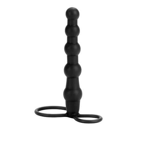 Silicone Love Rider Beaded Dual Penetrator Calexotics - Boutique Séduction