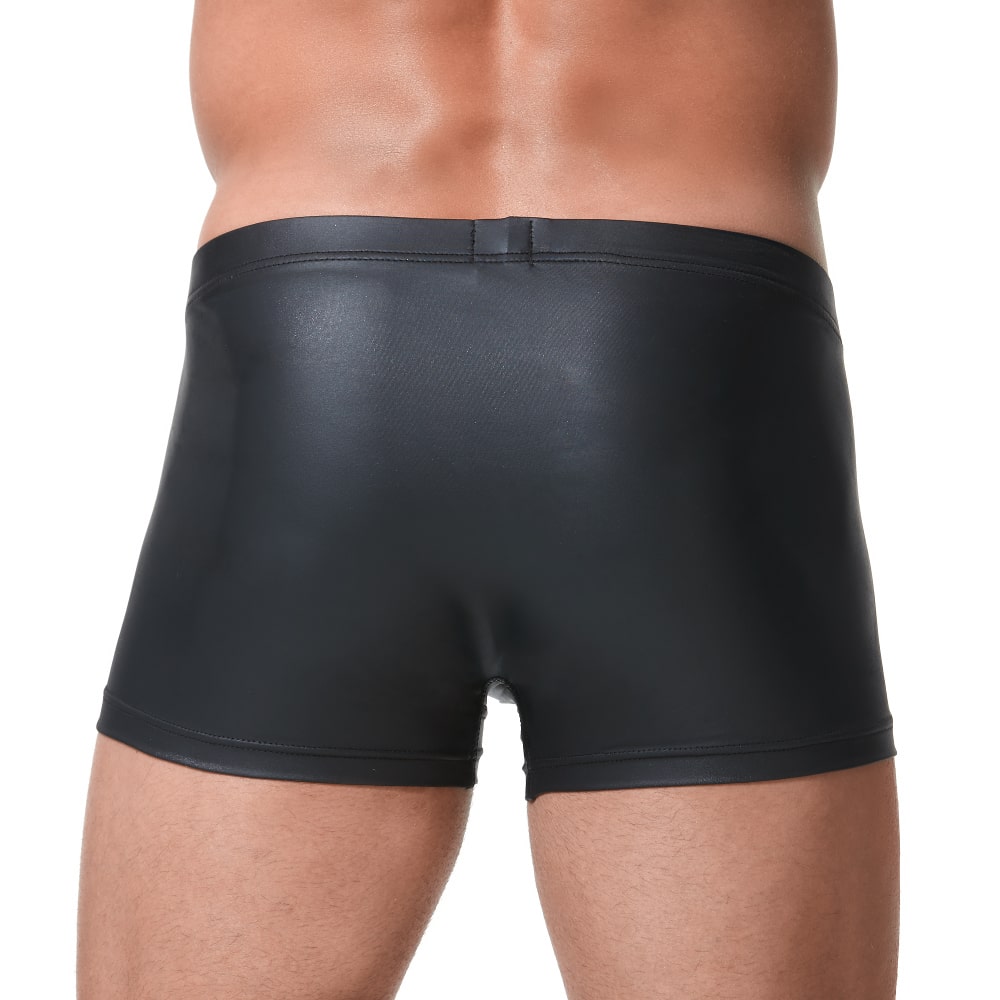 Crave Faux-Leather Boxer Brief Gregg Homme - Boutique Séduction