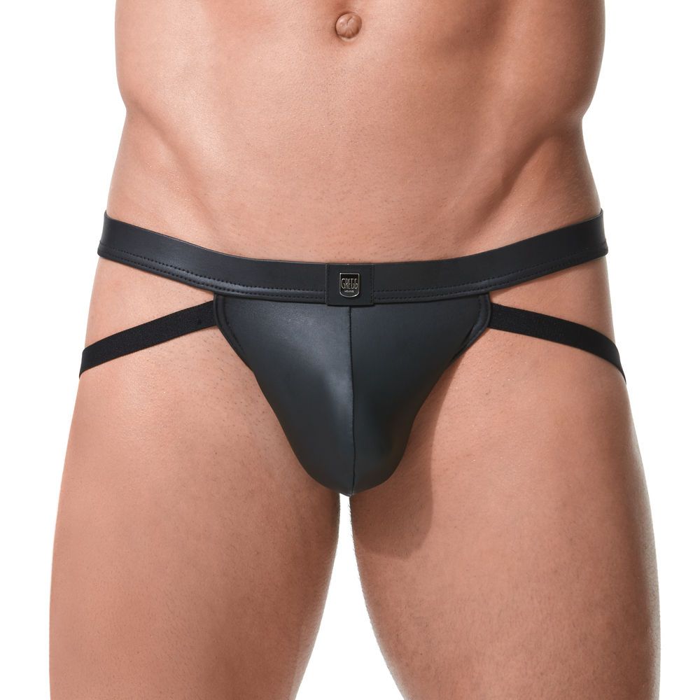 Crave Faux-Leather Jockstrap Gregg Homme - Boutique Séduction