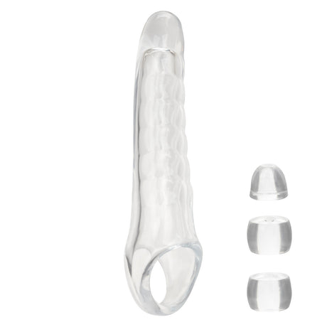 Clear Ridged Extension Set Performance Maxx - Boutique Séduction