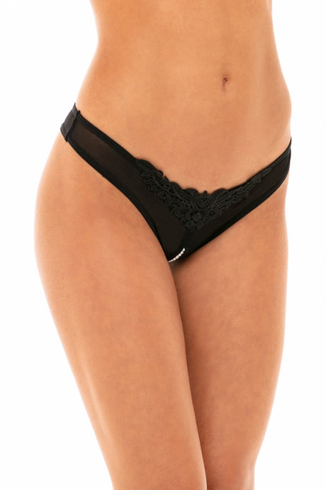 Paradise Lace Pearl Thong Oh La La Cheri - Boutique Séduction