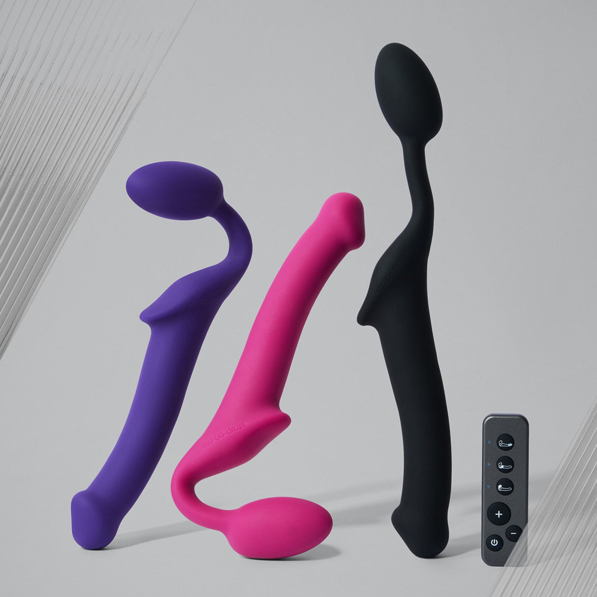 Strap-on-me - Vibrating Bendable Strap-On 3 Motors - Boutique Séduction