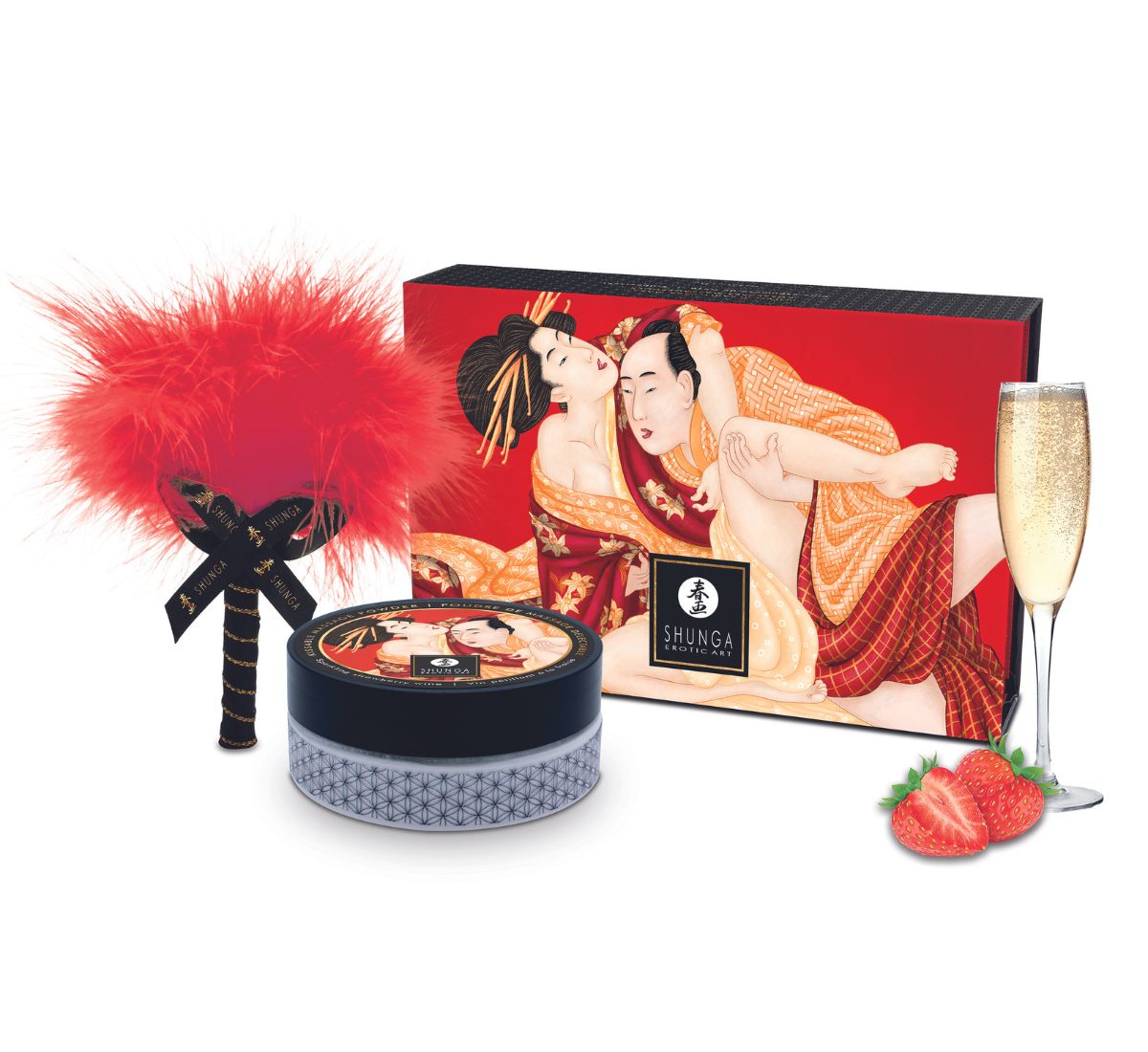 Kissable Massage Powder Shunga - Boutique Séduction
