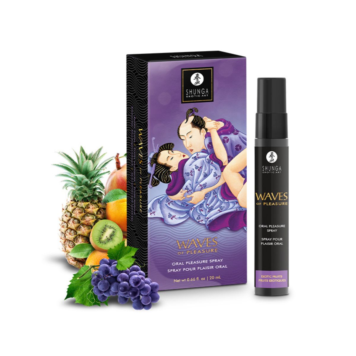 Shunga - Waves Oral Pleasure Spray - Boutique Séduction