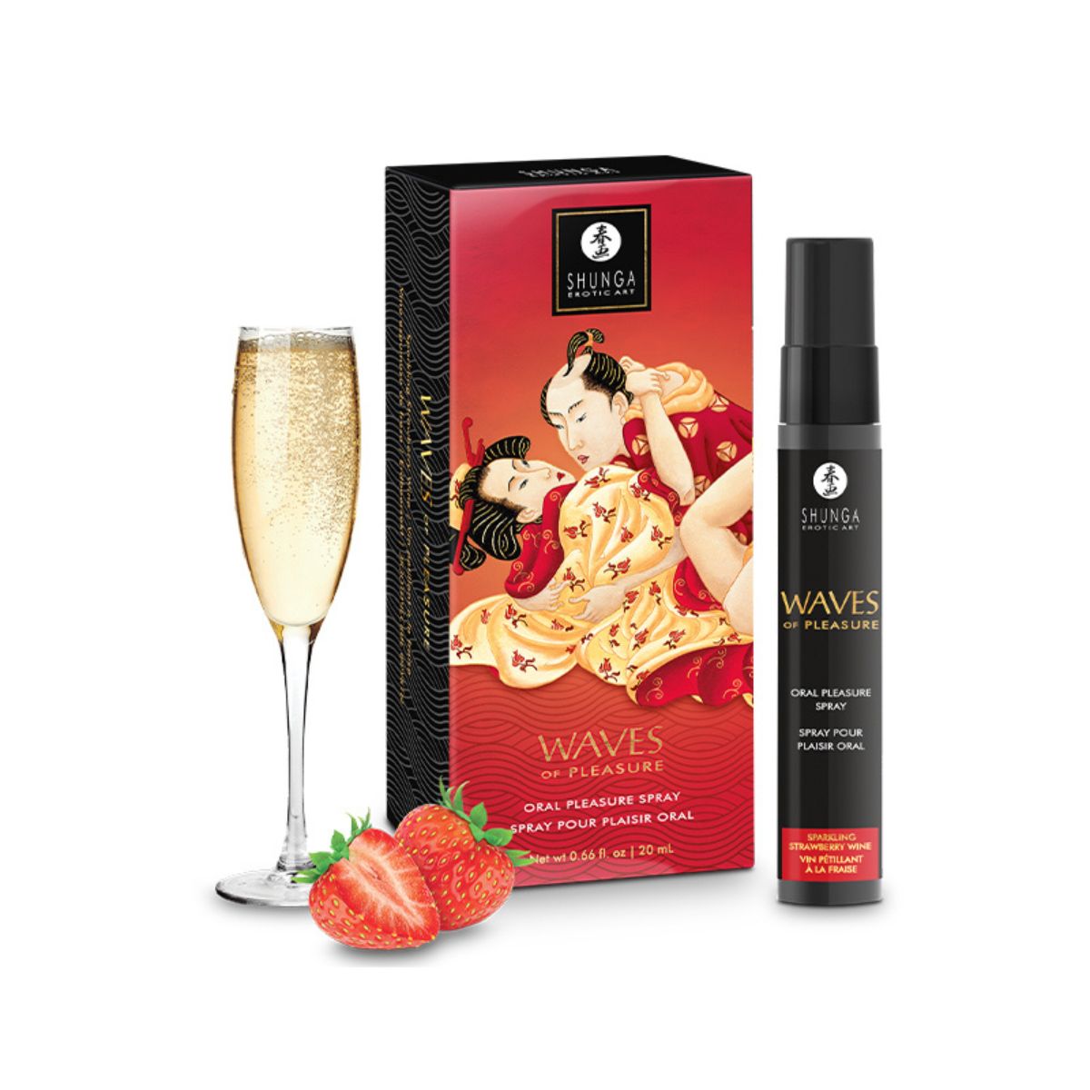 Shunga - Waves Oral Pleasure Spray - Boutique Séduction