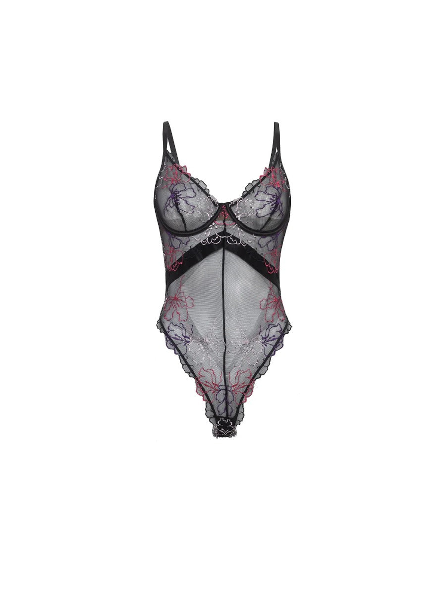 Leanna Sheer Teddy Oh La La Cheri - Boutique Séduction