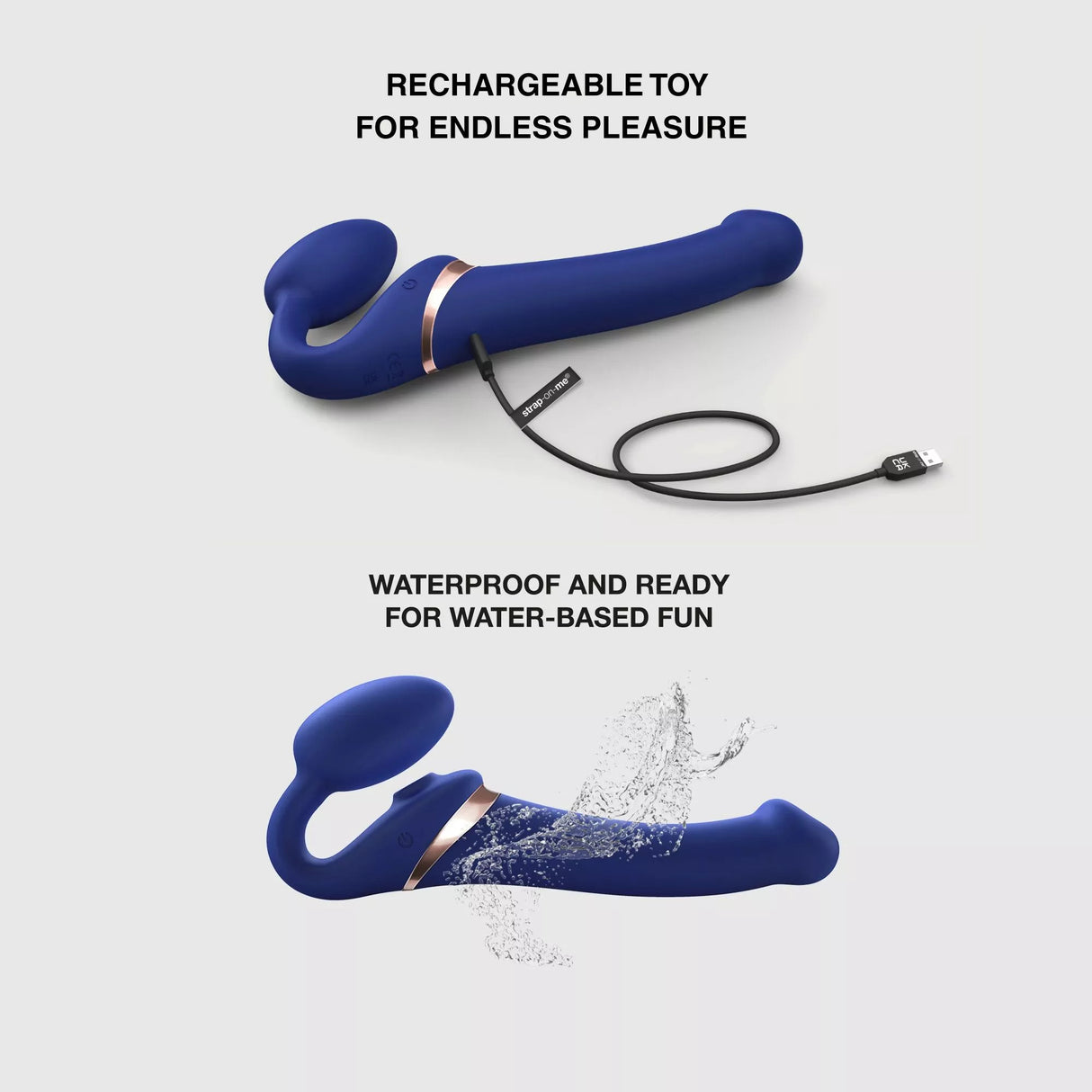 Strap-on-me - Multi Orgasm Bendable Strap On - Boutique Séduction