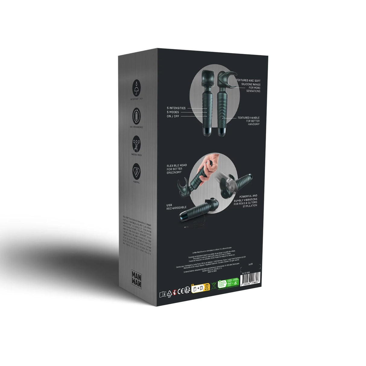 Evo Vibrating Stimulator Man.Wand - Boutique Séduction