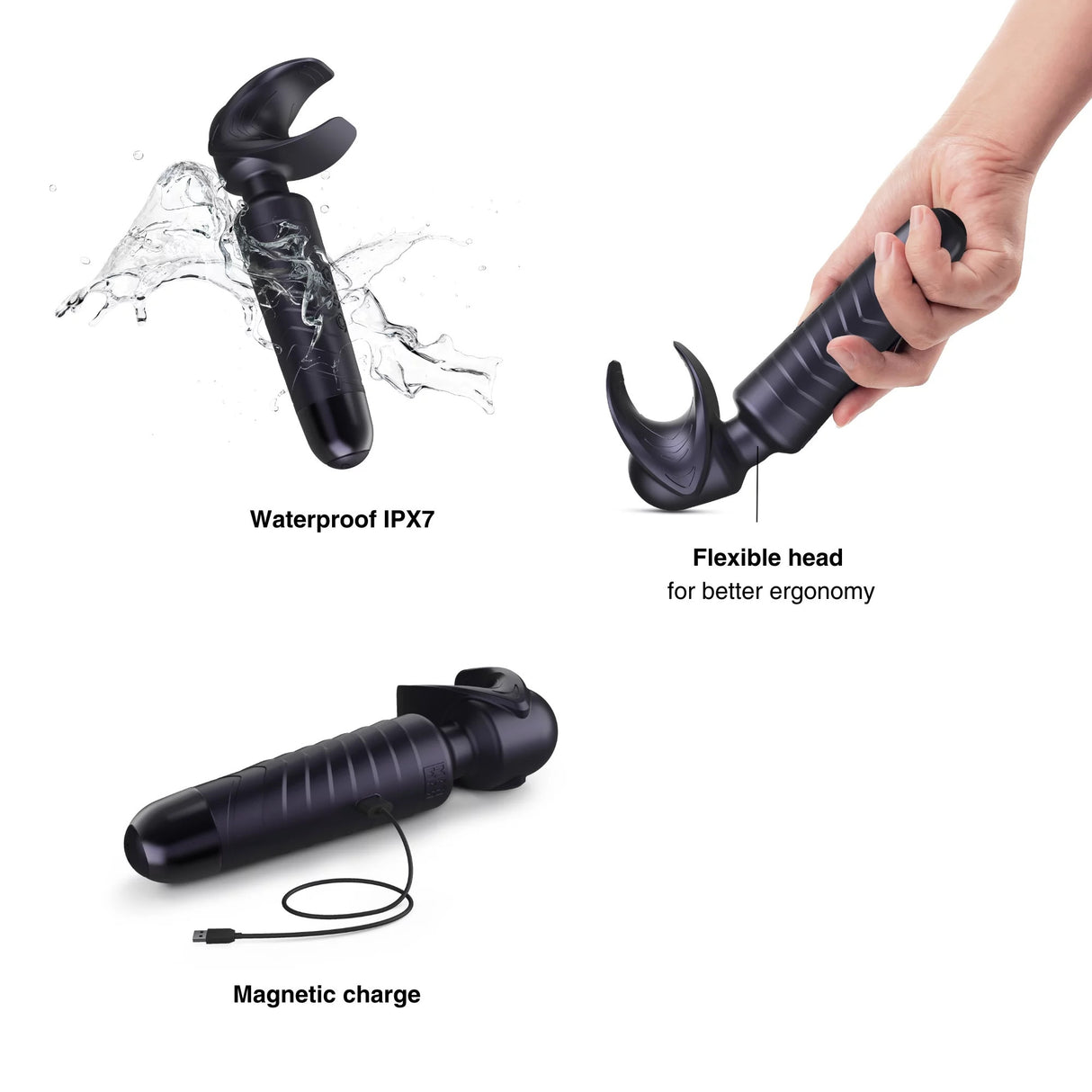 Evo Vibrating Stimulator Man.Wand - Boutique Séduction