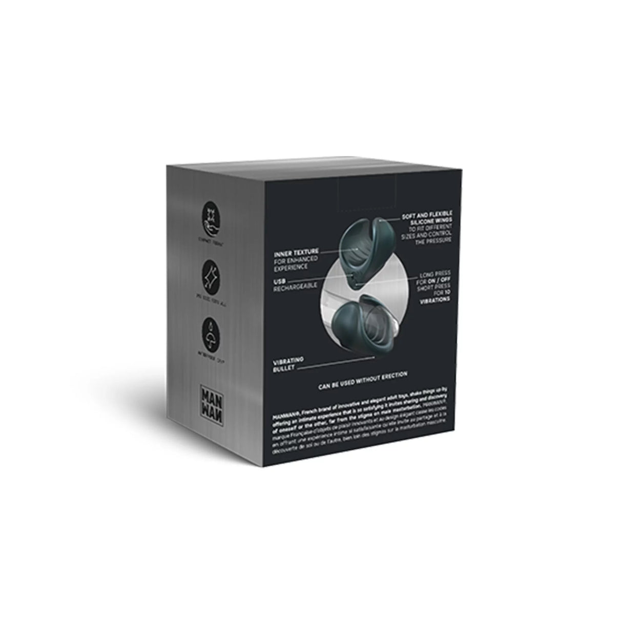 Starter Vibrating Masturbator Man.Wand - Boutique Séduction