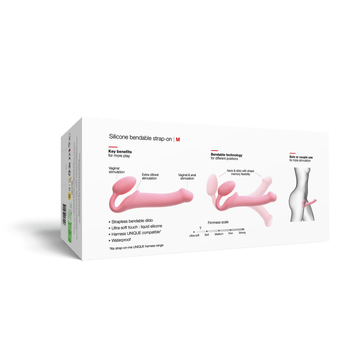 Silicone Bendable Strap-On Strap-on-me - Boutique Séduction