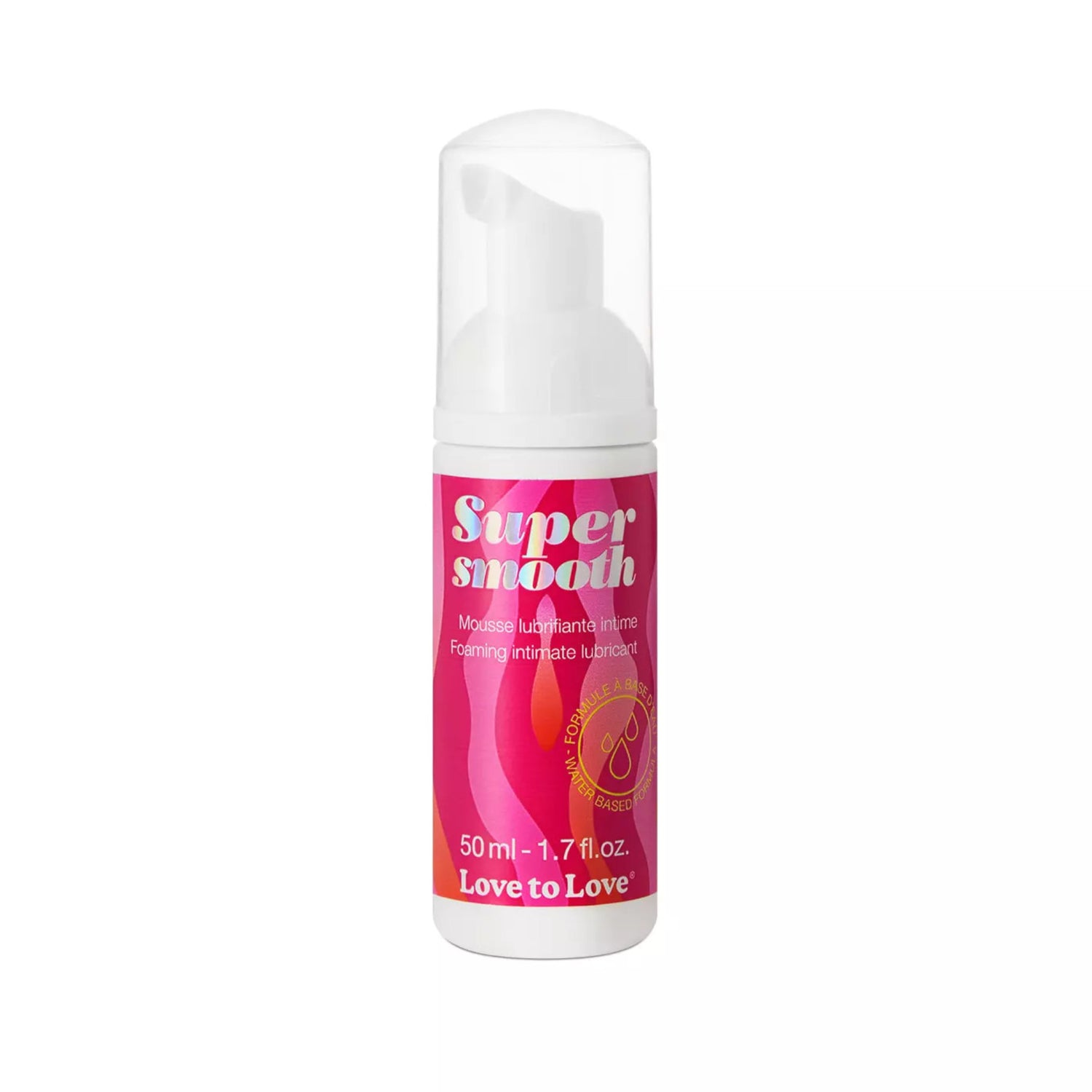 Super Smooth Foaming Intimate Lubricant Love to Love - Boutique Séduction