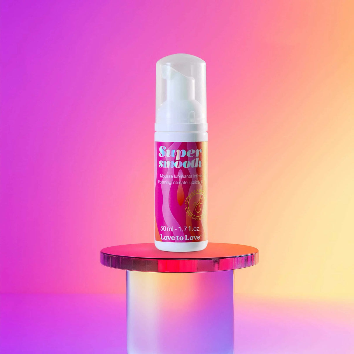 Super Smooth Foaming Intimate Lubricant Love to Love - Boutique Séduction