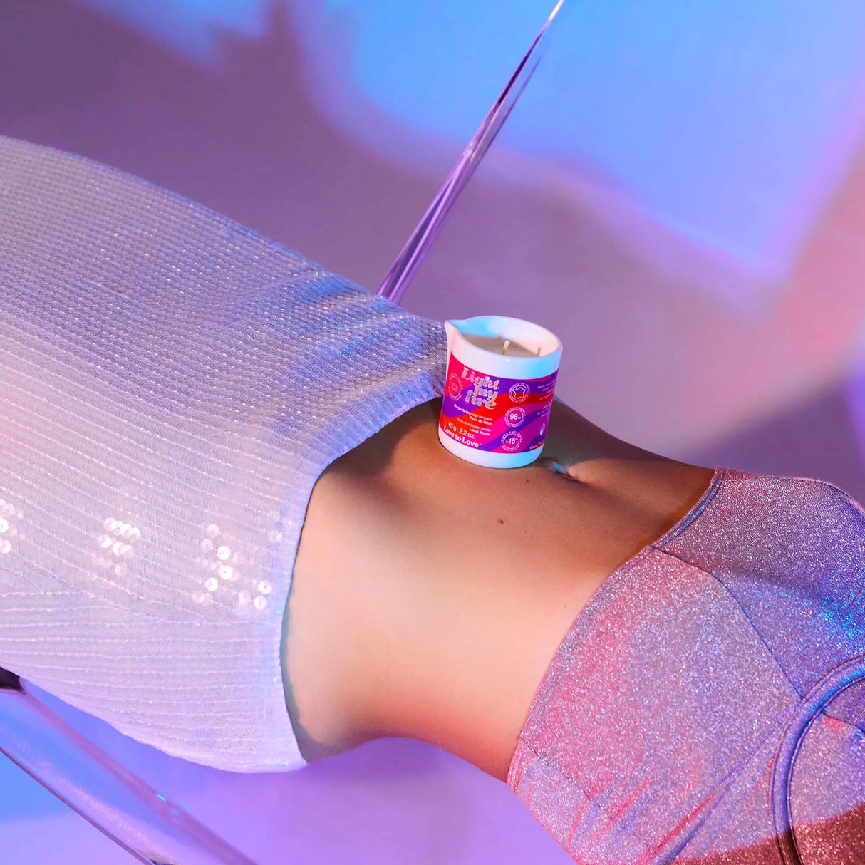 Light My Fire Sensual Massage Candle Love to Love - Boutique Séduction