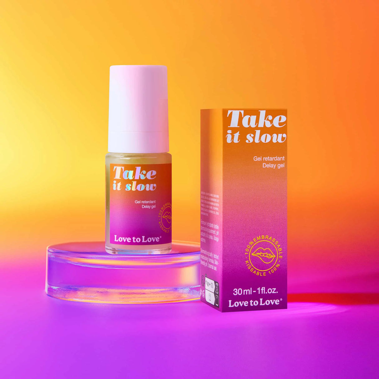 Take It Slow Delay Gel Love to Love - Boutique Séduction