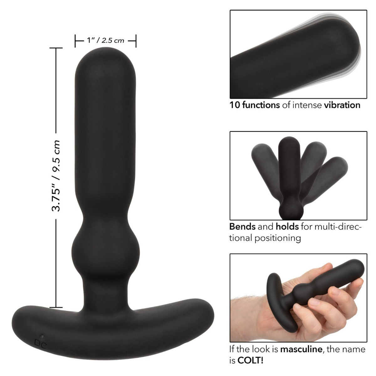 COLT Rechargeable Anal-T - CALEXOTICS Colt - Boutique Séduction