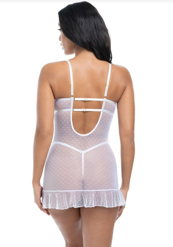 Portia Mesh Babydoll Oh La La Cheri - Boutique Séduction