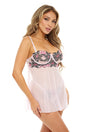 Audra Babydoll Floral Oh La La Cheri - Boutique Séduction