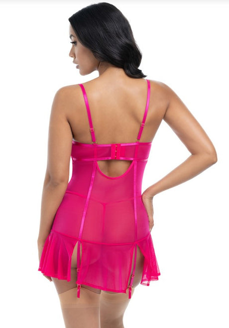 Milana Sheer Babydoll Dress Oh La La Cheri - Boutique Séduction