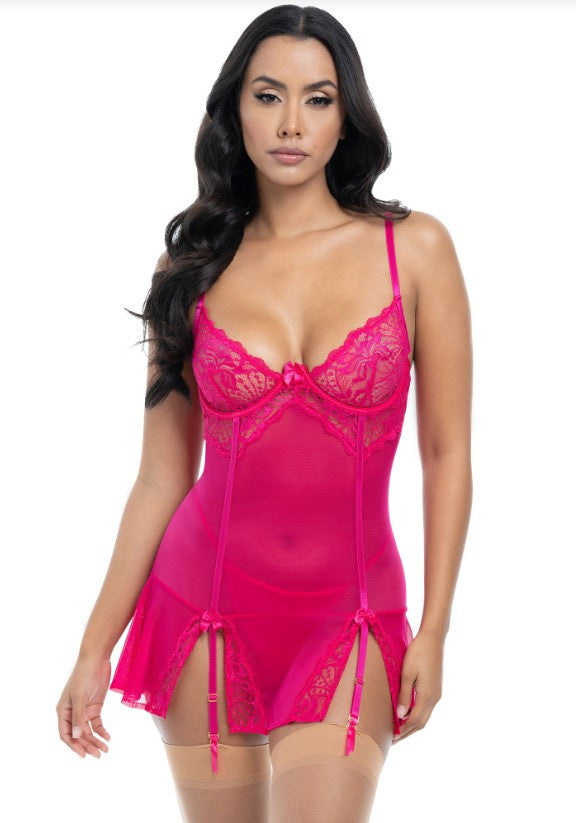 Milana Sheer Babydoll Dress Oh La La Cheri - Boutique Séduction