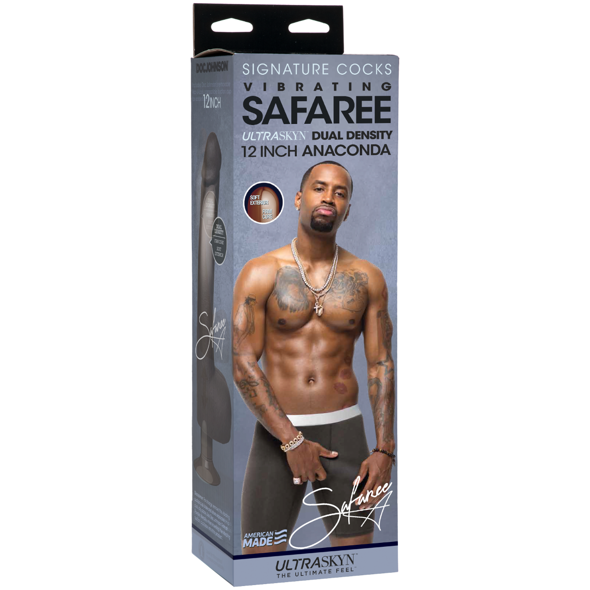 SAFAREE Vibrating 12inch Anaconda Signature Cocks - Boutique Séduction
