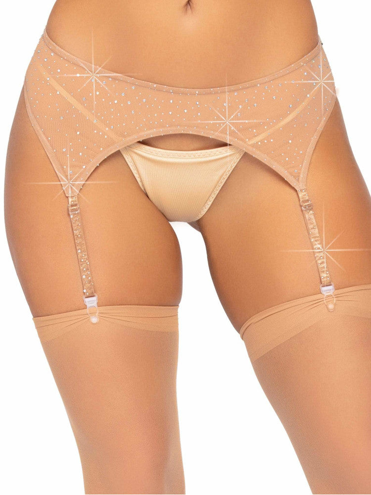 Rhinestone garter belt - Leg Avenue Leg Avenue - Boutique Séduction