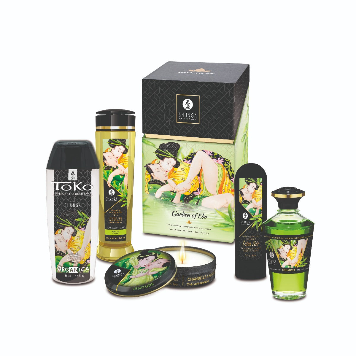 GARDEN OF EDO Organica Sensual Collection Shunga - Boutique Séduction