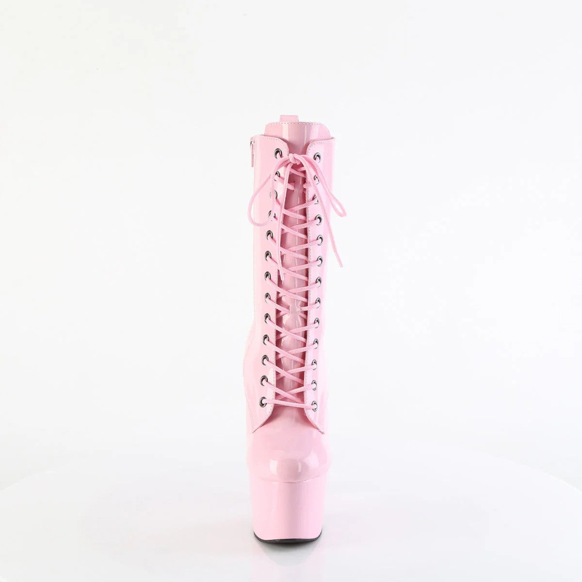 Holographic Lace-Ankle Boot 7" Heel Pleaser Shoes - Boutique Séduction