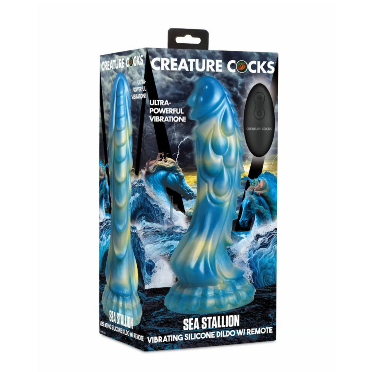 Sea Stallion Dildo Vibrant en Silicone