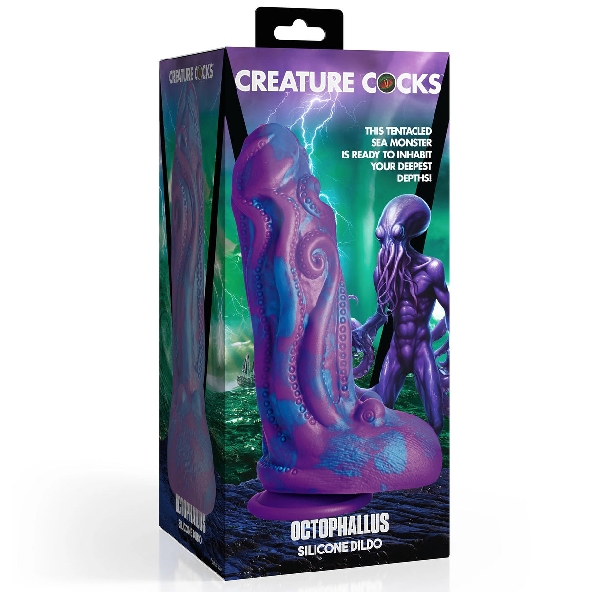 Octophallus Dildo en Silicone