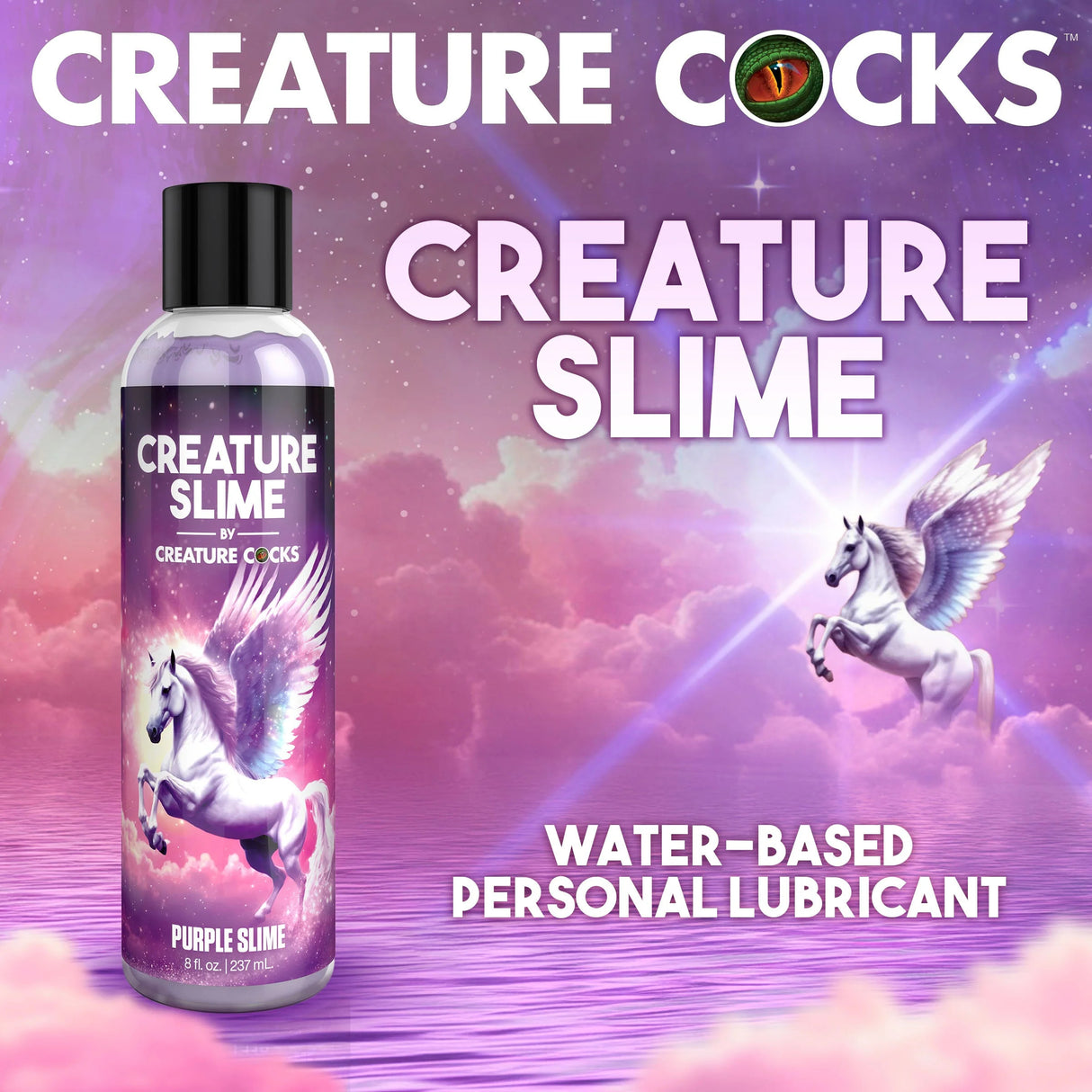 Lubrifiant Slime Mauve à Base d'eau