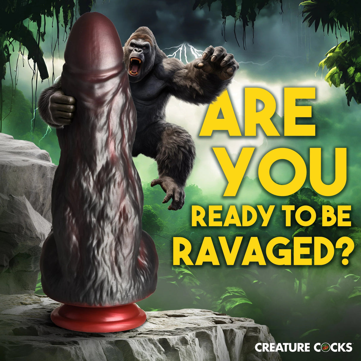 King Kong Dildo en Silicone