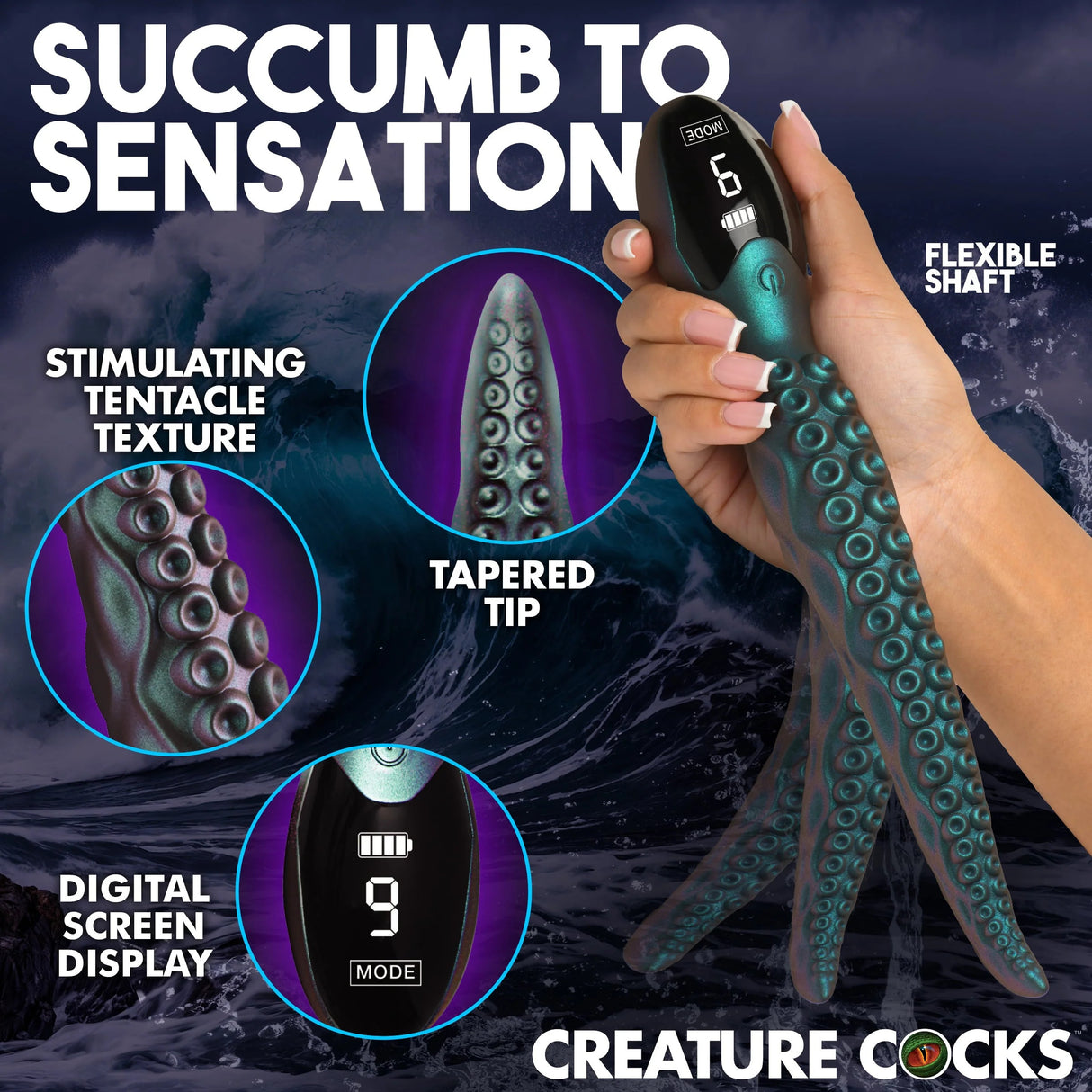 Tentavibe Vibrateur en Silicone