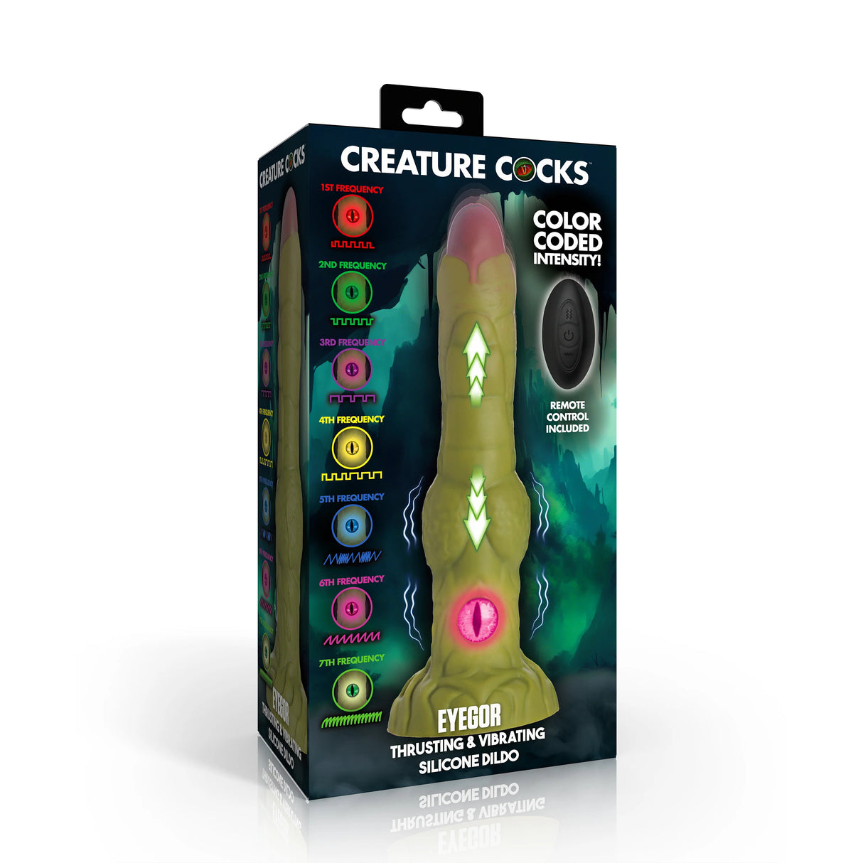 Dildo Eyegor Vibrant & Va-et-Vient