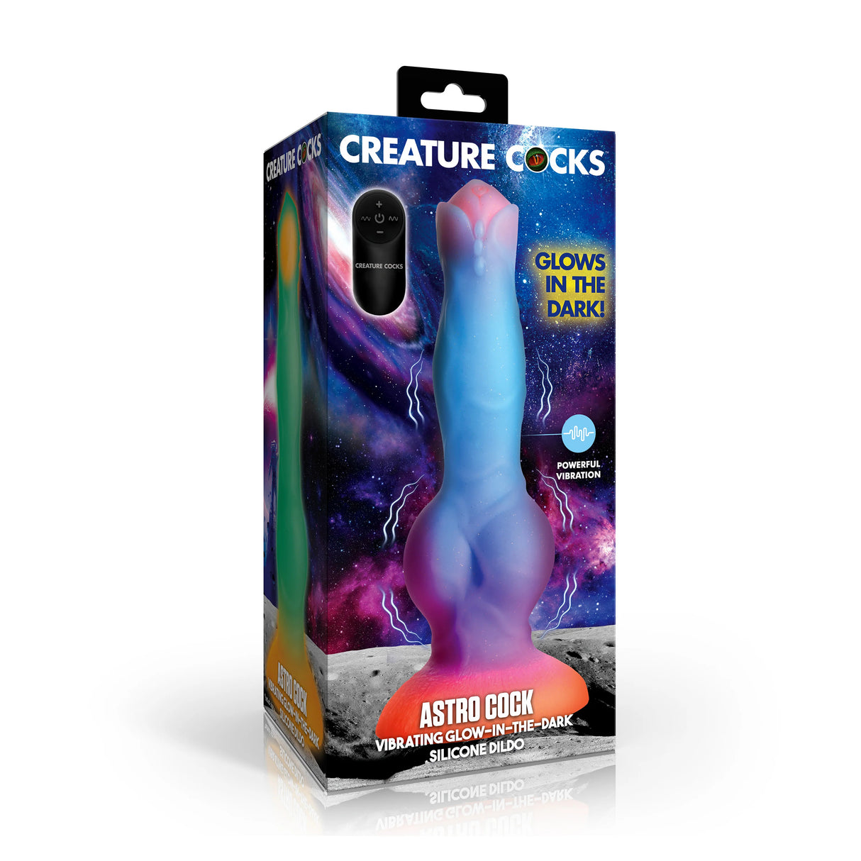 Dildo Astro Cock Vibrant Glow-in-the-Dark