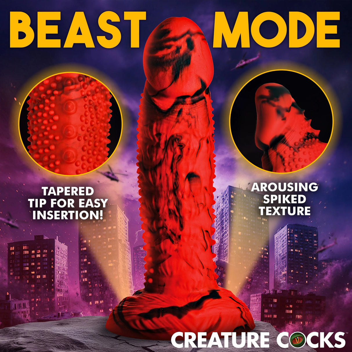 Dildo Gojira en Silicone