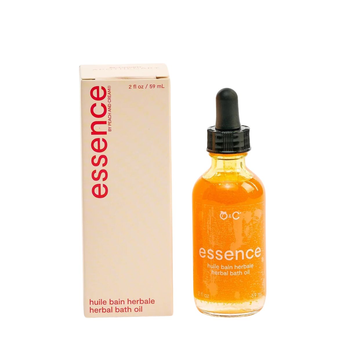 Peach & Cream - Essence Herbal Bath Oil - Boutique Séduction