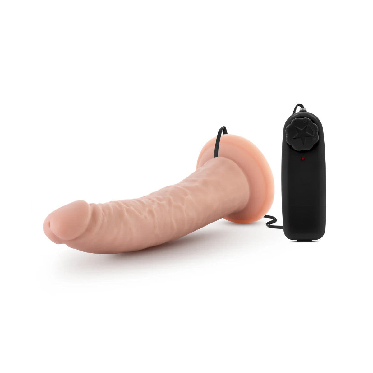Dr. Dave 7in Vibrating Dildo