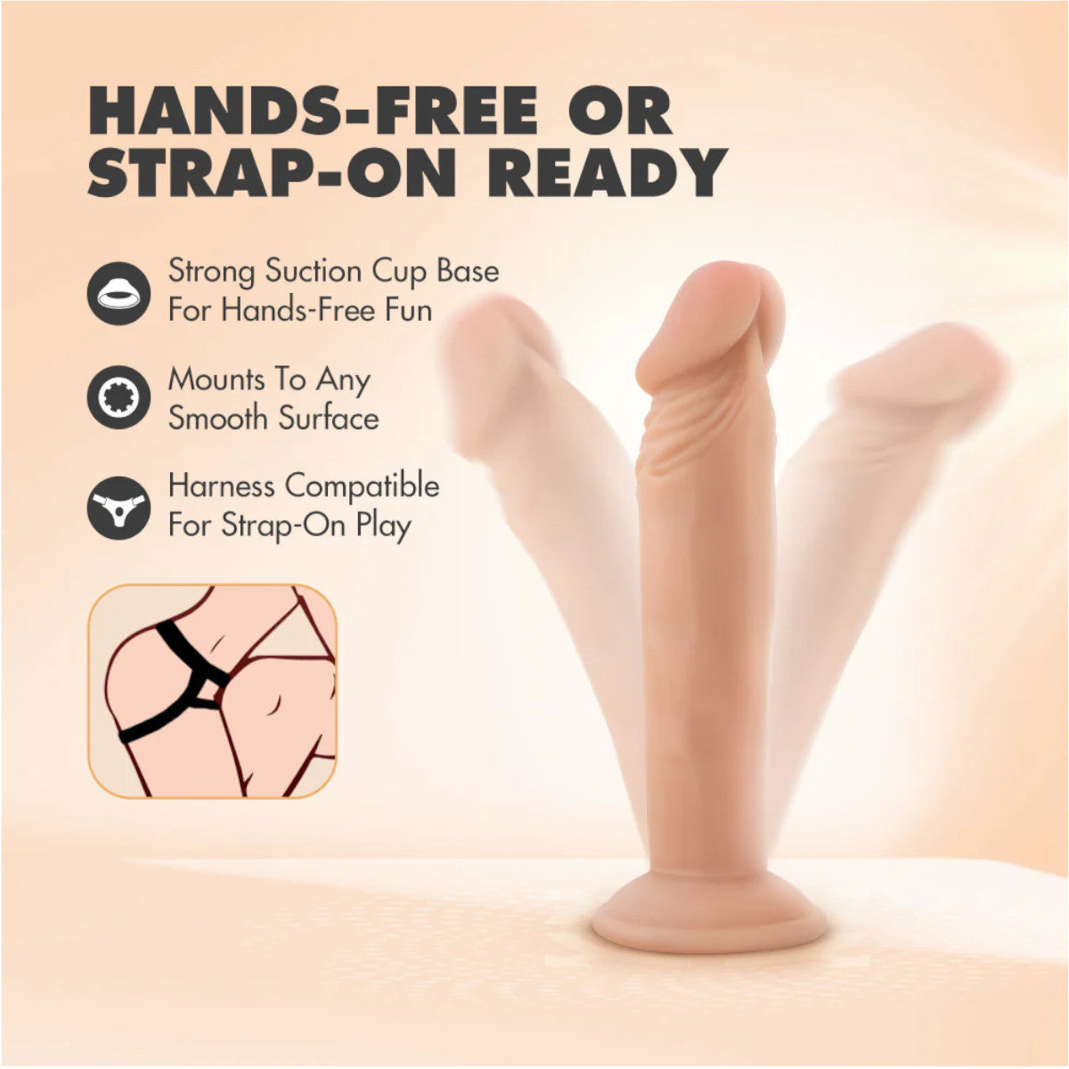 Dr. Skin - Dr. Small 6.5in Realistic Dildo - Boutique Séduction