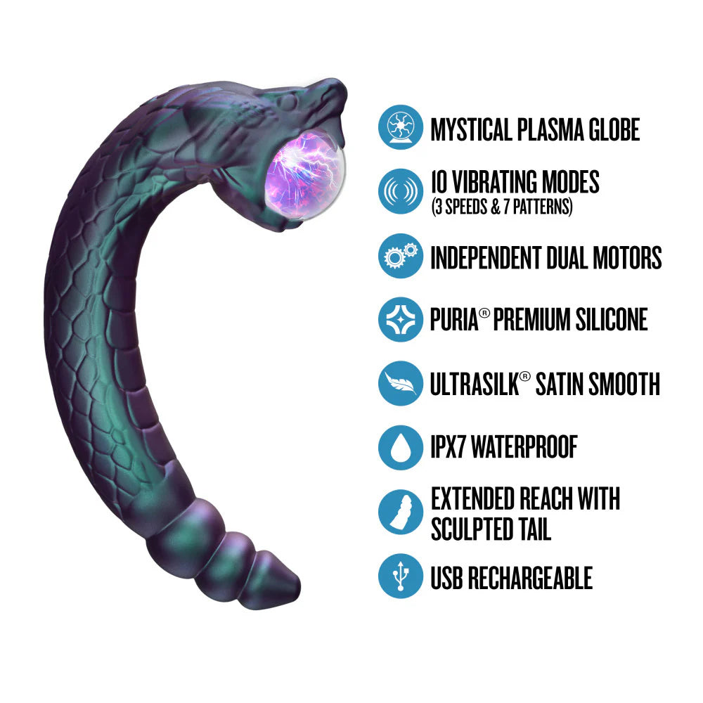 Rattle Snake Dual-Ended Fantasy Vibrator