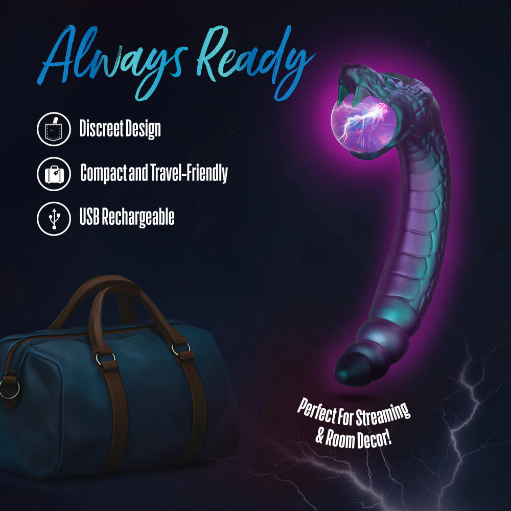 Rattle Snake Dual-Ended Fantasy Vibrator