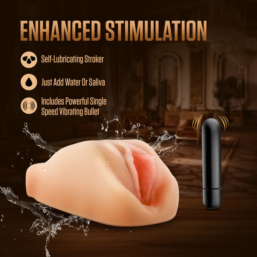 Masturbateur Masculin Sabrina A.I. avec Balle Vibrante