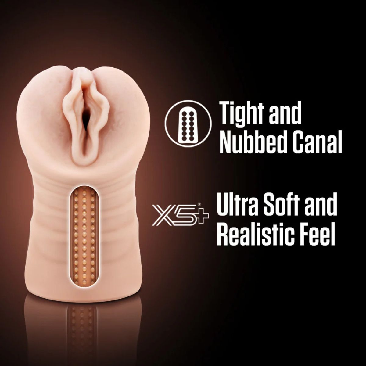 EnLust Destini Vibrating Masturbator | Soft Vibrating Design